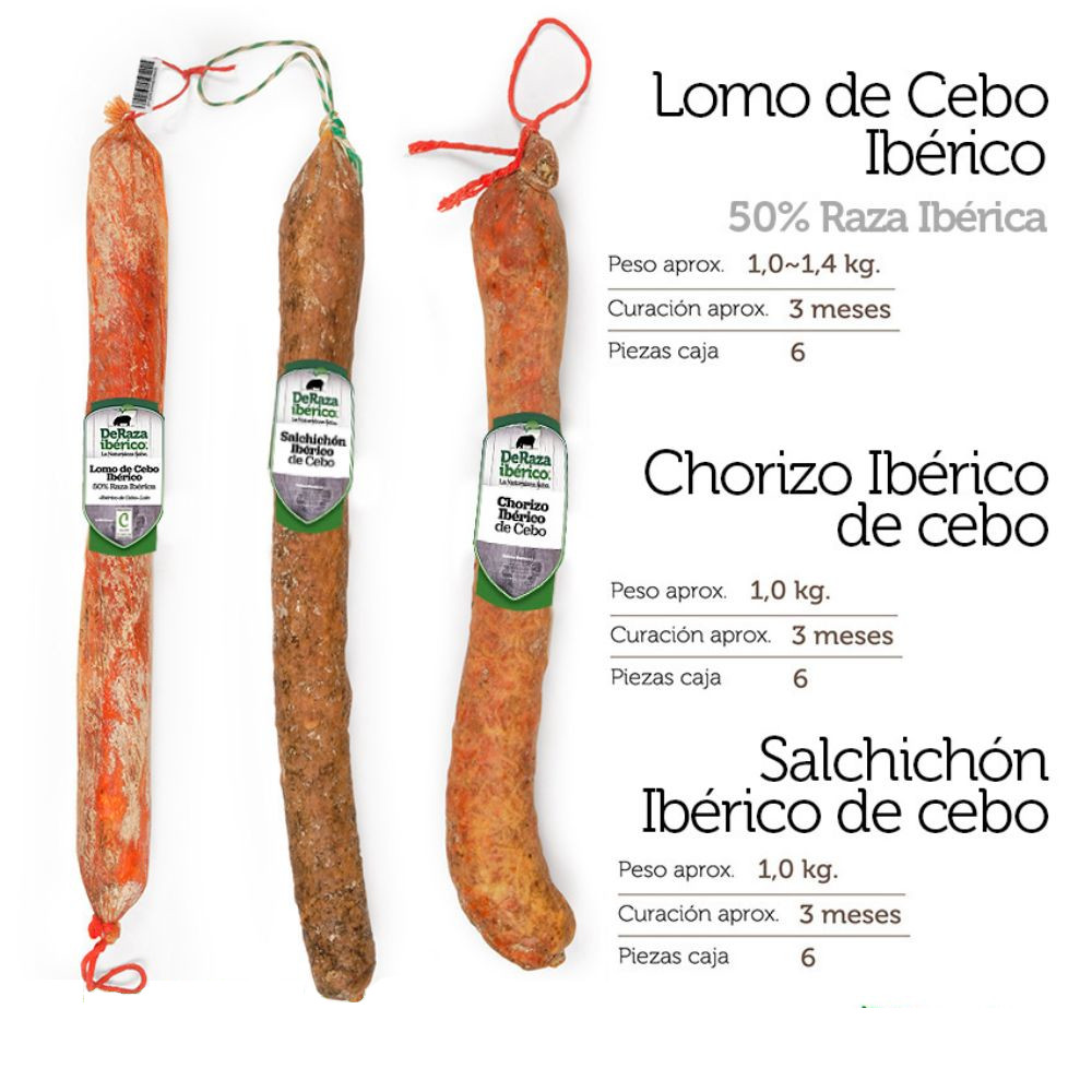 Salchichón de cebo ibérico-image